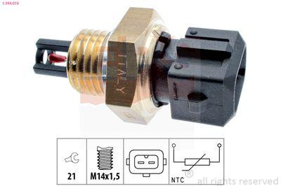 Insugningslufttemperatursensor - Sensor, insugslufttemperatur EPS 1.994.019