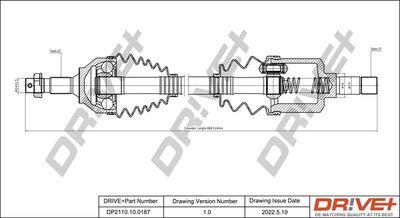 Drivaxel - Drivaxel DR!VE+ DP2110.10.0187