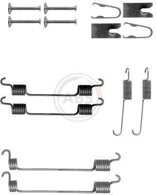 Bromstrummedelar - Tillbehörssats, bromsbackar A.B.S. 0797Q
