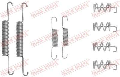 Handbroms delar - Tillbehörssats, bromsbackar, parkeringsbroms QUICK BRAKE 105-0832