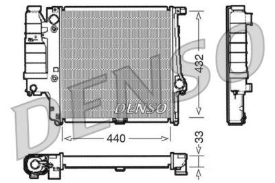 Kylare - Kylare, motorkylning DENSO DRM05038