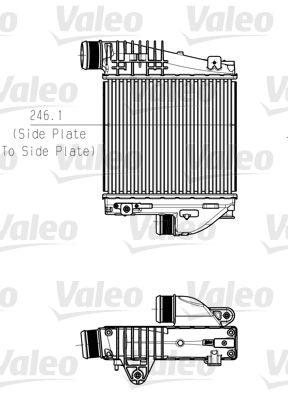 Intercooler - Laddluftkylare VALEO 818290