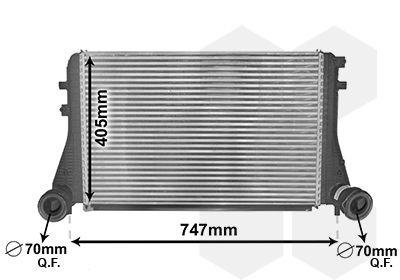 Intercooler - Laddluftkylare VAN WEZEL 58004227