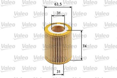 Oljefilter - Oljefilter VALEO 586510