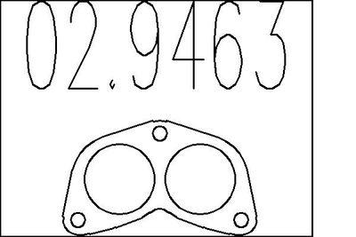 Packning, avgassystem - Packning, avgasrör MTS 02.9463