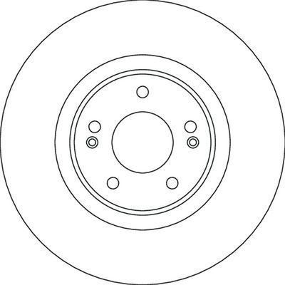 Bromsskivor - Bromsskiva TRW DF4632S