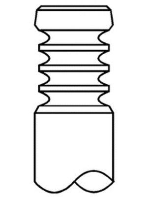 Avgasventil - Utloppsventil MAHLE 061 VA 32007 000