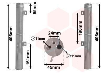 Torkfilter - Torkare,m klimatanläggning VAN WEZEL 3000D090