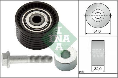 Styrning/kugghjul, kamrem - Styrrulle, kuggrem INA 532 0654 10