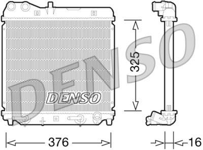 Kylare - Kylare, motorkylning DENSO DRM40026