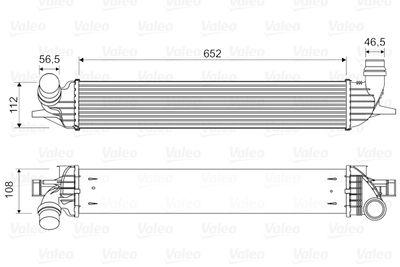 Intercooler - Laddluftkylare VALEO 818330