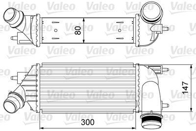 Intercooler - Laddluftkylare VALEO 818583