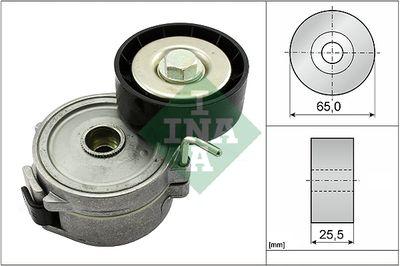 Spännrulle, v-rem - Remsträckare, flerspårsrem INA 534 0068 10