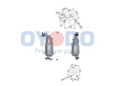 Dieselpartikelfilter - Sot-/partikelfilter, avgassystem OYODO 20N0148-OYO