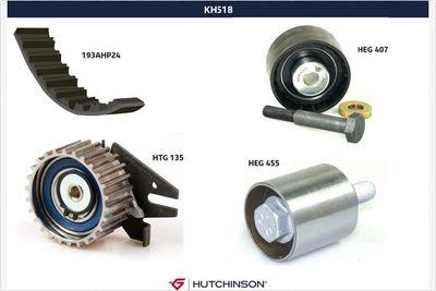 Kamremssats - Tand/styrremssats HUTCHINSON KH 518