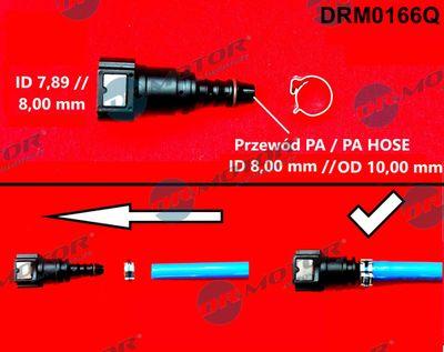 Bränsleledningar - Slangkoppling, bränsleslang DR.MOTOR AUTOMOTIVE DRM0166Q