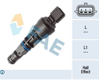 Hastighetsgivare - Sensor, hastighet / varvtal FAE 76006