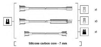 Tändkabel - Tändkabelsats MAGNETI MARELLI 941125200674