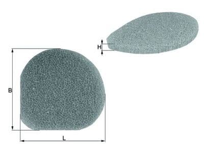 Pollenfilter - Filter, kupéventilation KNECHT LAP 24