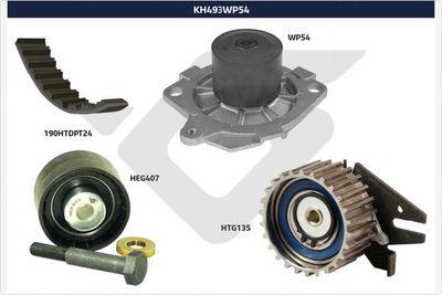 Vattenpump + kamremssats - Vattenpump + kuggremssats HUTCHINSON KH 493WP54