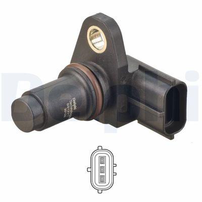 Kamaxelsensor - Sensor, kamaxelposition DELPHI SS12311-12B1