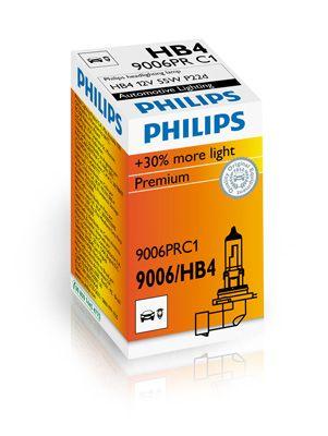 Dimljuslampa - Glödlampa, dimstrålkastare PHILIPS 9006PRC1