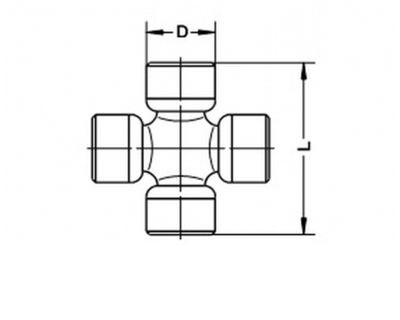 Drivaxelkoppling - Led, kardanaxel LÖBRO U 940