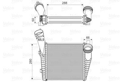 Intercooler - Laddluftkylare VALEO 818814