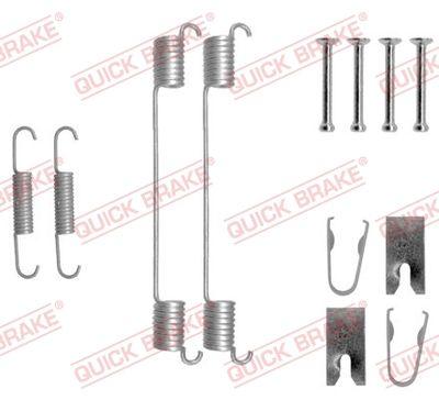 Bromstrummedelar - Tillbehörssats, bromsbackar QUICK BRAKE 105-0883