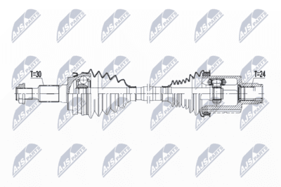 Drivaxel - Drivaxel NTY NPW-PS-007