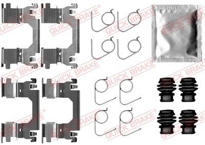 Bromssystem tillbehör - Tillbehörssats, skivbromsbelägg QUICK BRAKE 109-0053