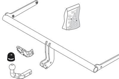 Dragkrokar och kablagekit - Släpfordonstillkoppling BRINK 473500