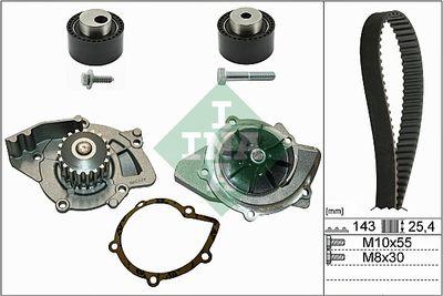 Vattenpump + kamremssats - Vattenpump + kuggremssats INA 530 0368 30