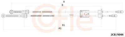 Kabel, manuell växellåda - Vajer, manuell transmission COFLE 92.2CB.FI044