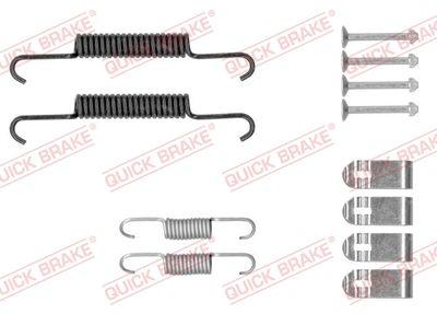 Handbroms delar - Tillbehörssats, bromsbackar, parkeringsbroms QUICK BRAKE 105-0881