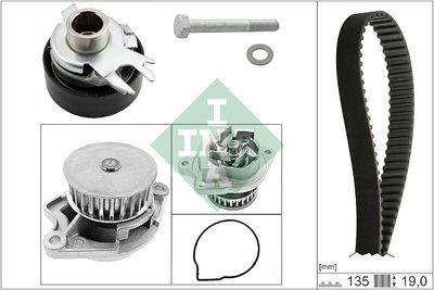 Vattenpump + kamremssats - Vattenpump + kuggremssats INA 530 0199 30