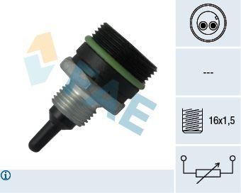 Insugningslufttemperatursensor - Sensor, insugslufttemperatur FAE 33901