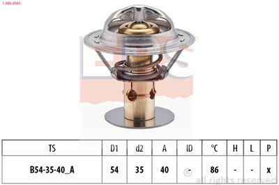 Termostat - Termostat, kylmedel EPS 1.880.498S