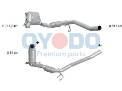 Dieselpartikelfilter - Sot-/partikelfilter, avgassystem OYODO 20N0029-OYO