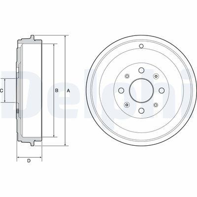 Bromstrummor - Bromstrumma DELPHI BF503