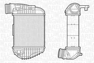 Intercooler - Laddluftkylare MAGNETI MARELLI 351319201360