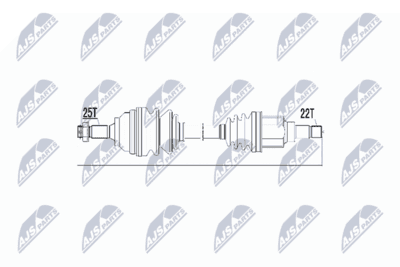 Drivaxel - Drivaxel NTY NPW-CT-018