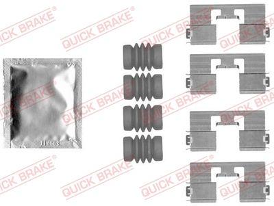 Bromssystem tillbehör - Tillbehörssats, skivbromsbelägg QUICK BRAKE 109-1818