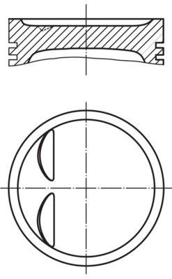 Kolv - Kolv MAHLE 011 95 00