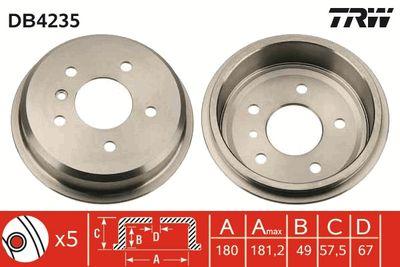 Bromstrummor - Bromstrumma TRW DB4235