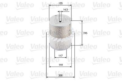 Luftfilter - Luftfilter VALEO 585638