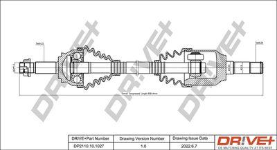 Drivaxel - Drivaxel DR!VE+ DP2110.10.1027