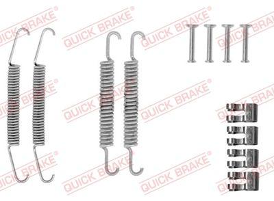 Bromstrummedelar - Tillbehörssats, bromsbackar QUICK BRAKE 105-0610