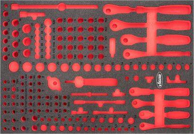 Verktygslådor - Skuminlägg, sortimentlåda VIGOR V6821-L