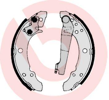 Bromsbackar - Bromsbackar, sats BREMBO S 85 507